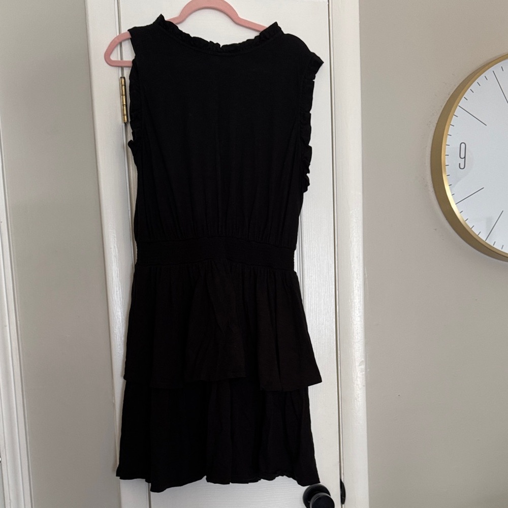 Torrid Black Ruffled Mini Dress